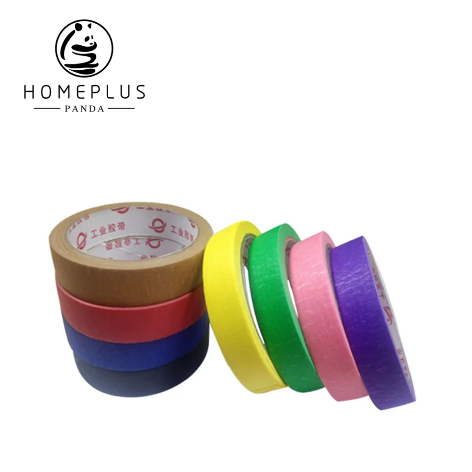 Factory Wholesale High Grade High adhesive General Purpose masking tape Crepe paper Masking Adhesive Tape For Painting