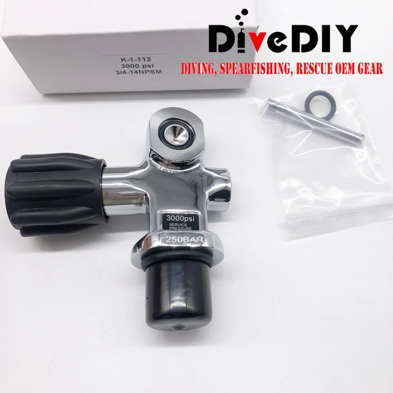 High Pressure SCUBA Diving Cylinder Valve Scuba Tanks