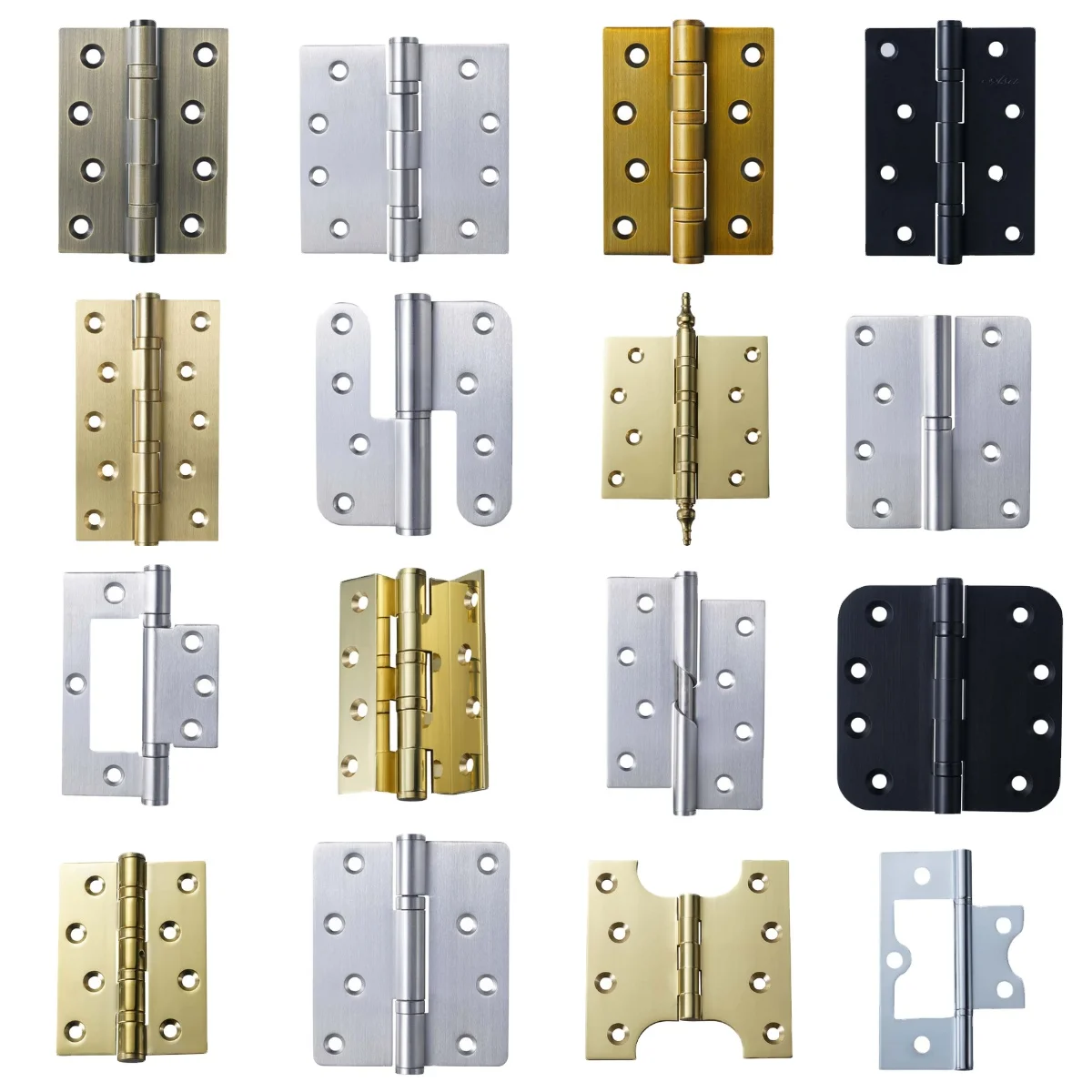 Hardware Accessories 4 Inch Ss Stainless Steel Door Hinge Door Window Flush Hinge