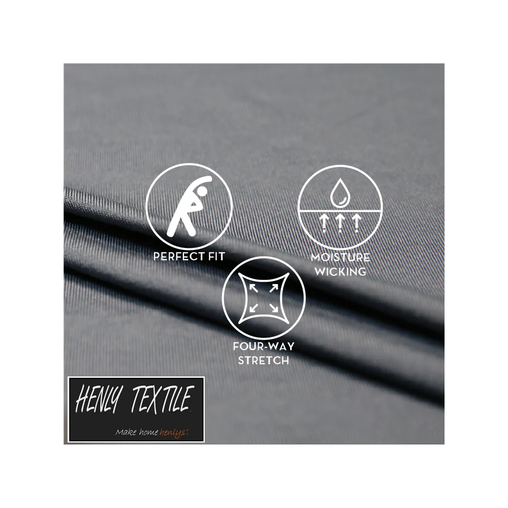 HT214307 95%POLYESTER 5%ELASTANE 210GSM KNITTED PEACHED JERSEY FABRIC FOR YOGA