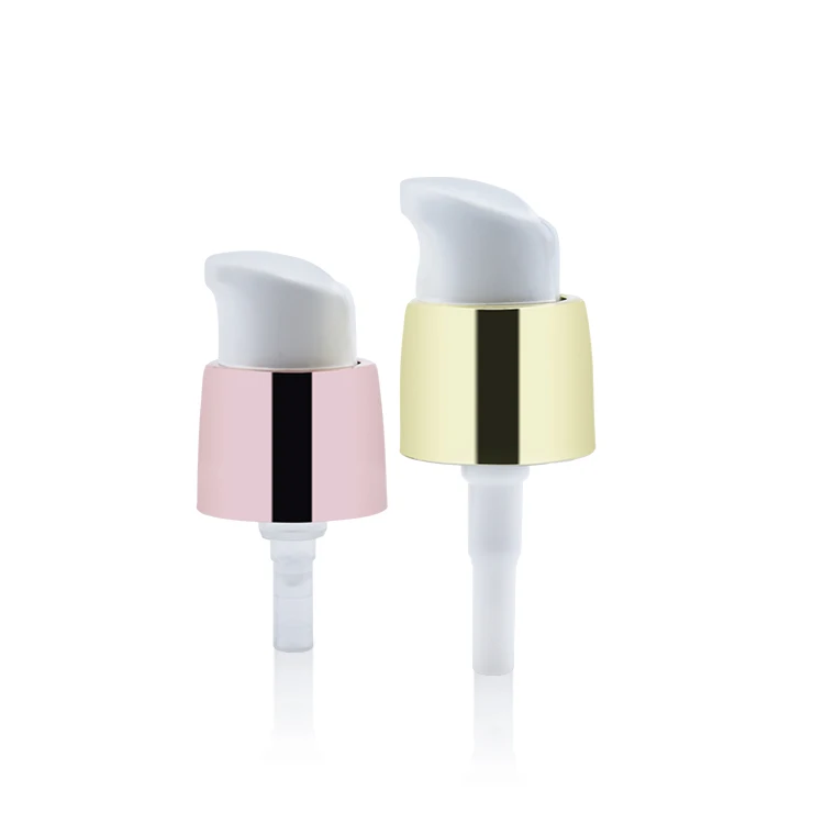 Free Sample Plastic Treatment pump custom airless 18/410 cream pump for making up