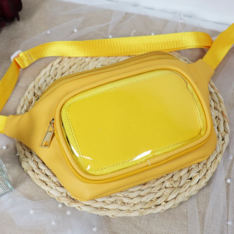 leather belt bag fashion fanny pack custom hot selling waist