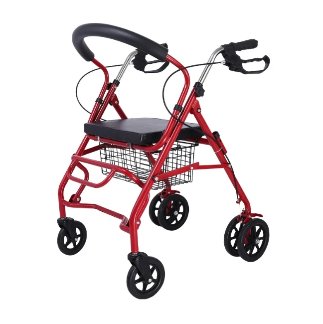 Folding Aluminum Walking Assist Device Machine For Disabled Elderly People Patient Upright Walker Rehabilitation Equipment