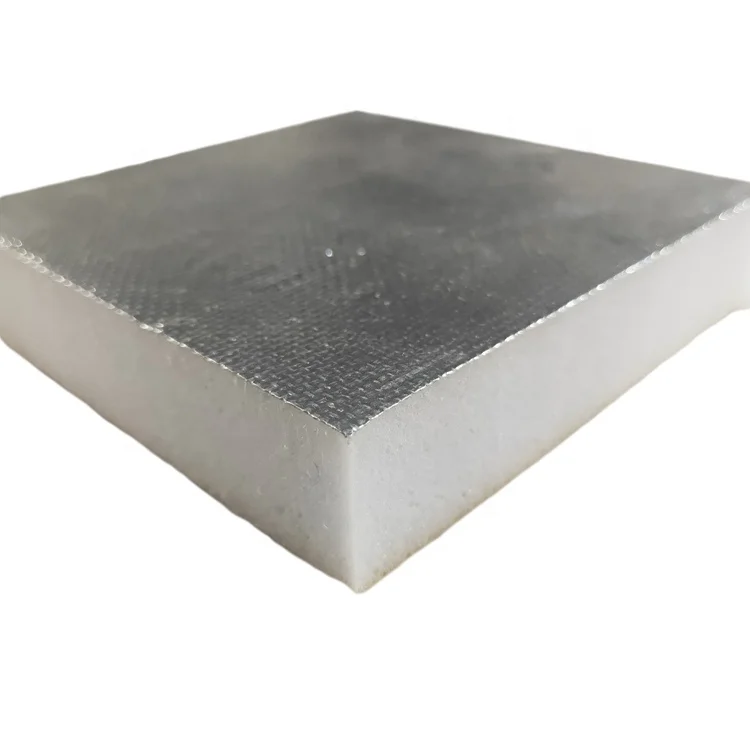 Oxygen Index 40.7 PET white sound & heat insulation board for aviation high speed train HVAC