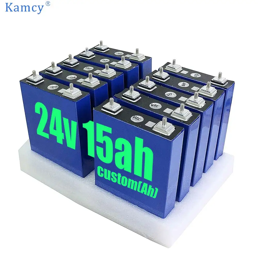 Ev 10ah 15Ah 17ah 20ah 24v LiFePO4 Battery Rechargeable Lithium ion Battery Prismatic LiFePO4 Cell