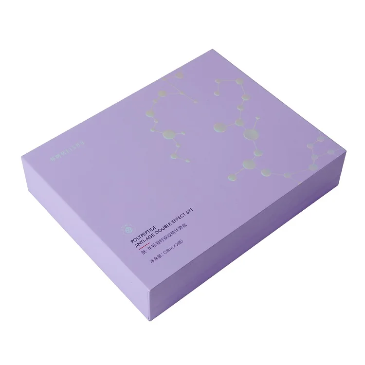 UV spot gift Essential Oil drawer packaging cute cardboard small paper sliding Perfume Box with Ribbon puller Drawer Box Packing