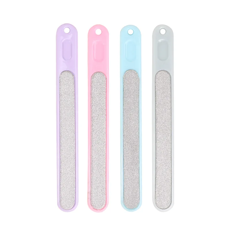 Custom Logo Professional Nail Filing Buffing And Polishing Tool Grit Emery Board Nail File For Acrylic Natural Fingernail