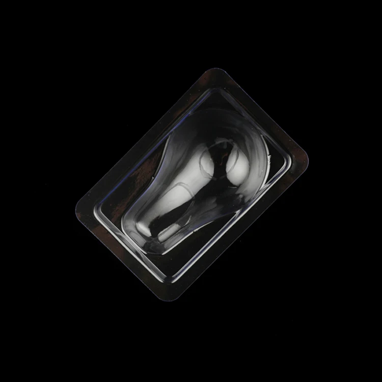 Customized PET PVC slide blister packaging with cardboard