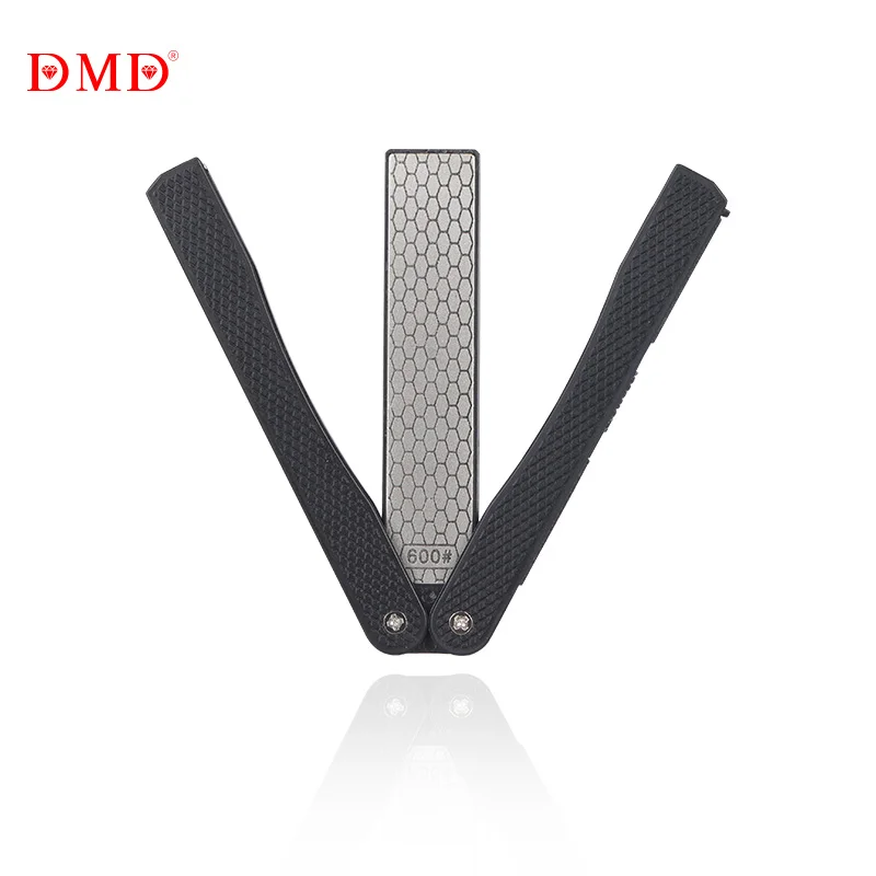 Factory Wholesale Double Side Diamond Hunting Knife Sharpener Outdoor Tools