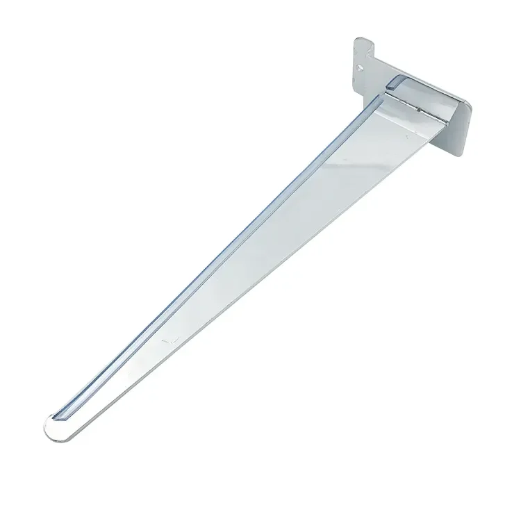Hot selling slatwall bracket for retail displays