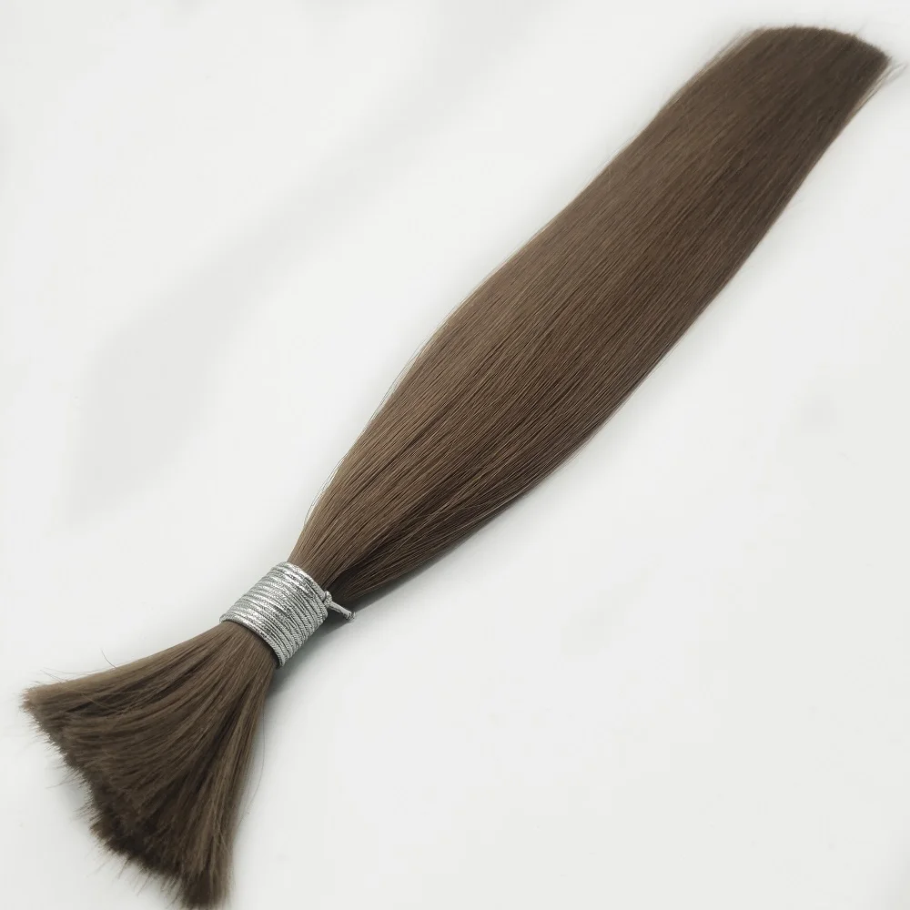 None Chemical Processing and Hair Weaving Hair Extensions Type Natural Color Raw Hair Weft