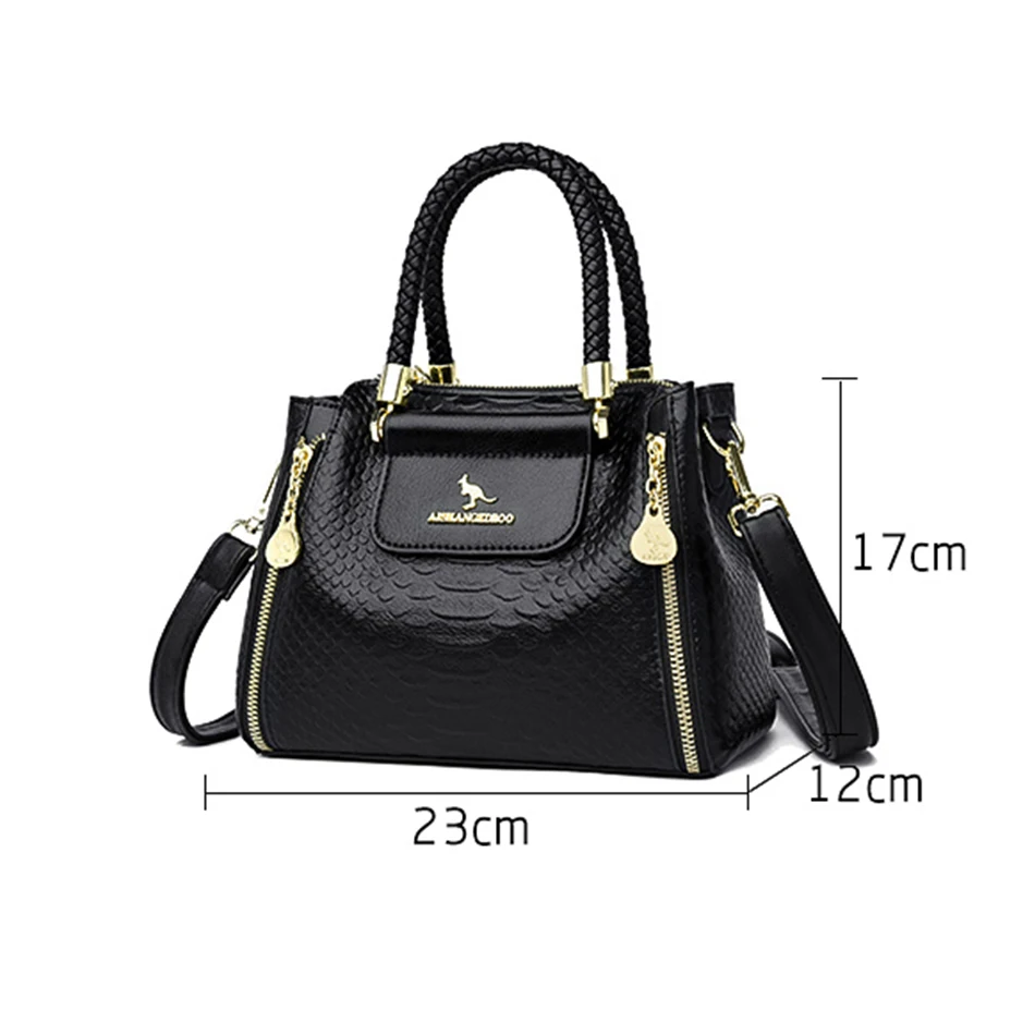 Women Shoulder Messenger Sac female Pu leather High Quality Shoulder Bags Luxury Designer Ladies Handbags and Purses for women