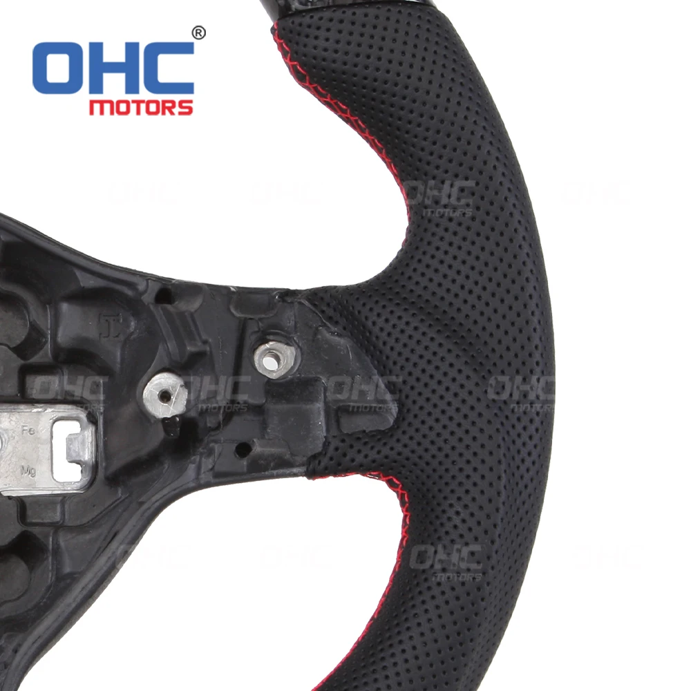 OHC MOTOR Carbon Fiber Steering Wheel for volkswagen VW scirocco jetta Golf 6 golf6 mk6 gti 6 r Steering Wheels Carbon Fiber