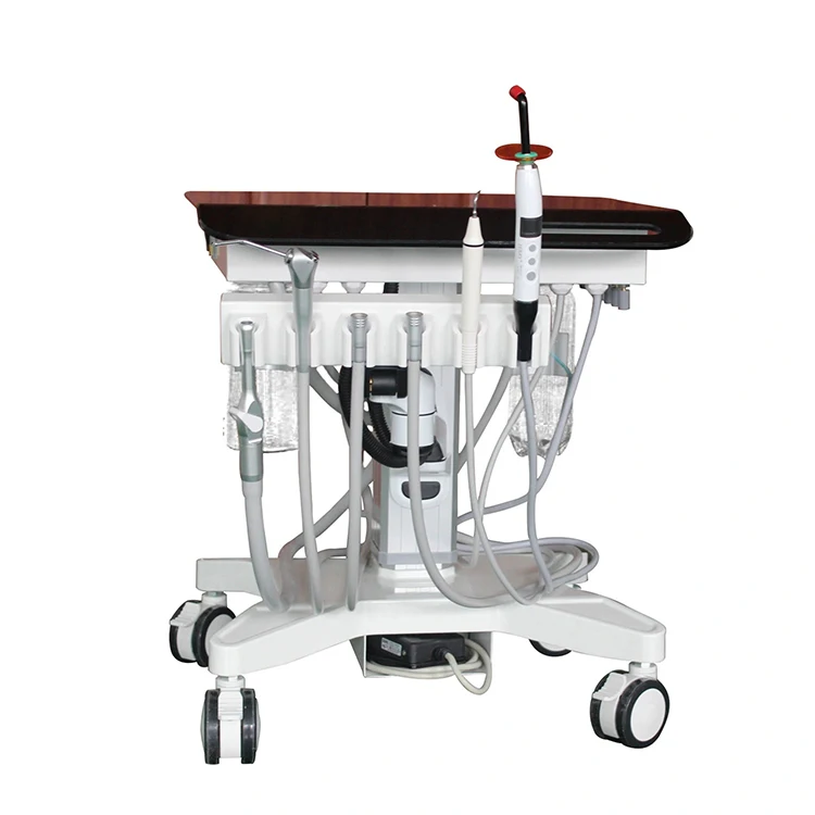 Medical New Portable Dental Equipment Trolley Treatment Dental Chair Mobile Dental Cart Unit prices