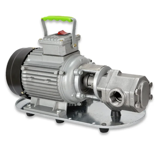 Normas WCB AC 220V 380V 750W 1100W 40-75L/min Diesel fuel water edible oil light corrosive liquid Dispensing transfer gear pump