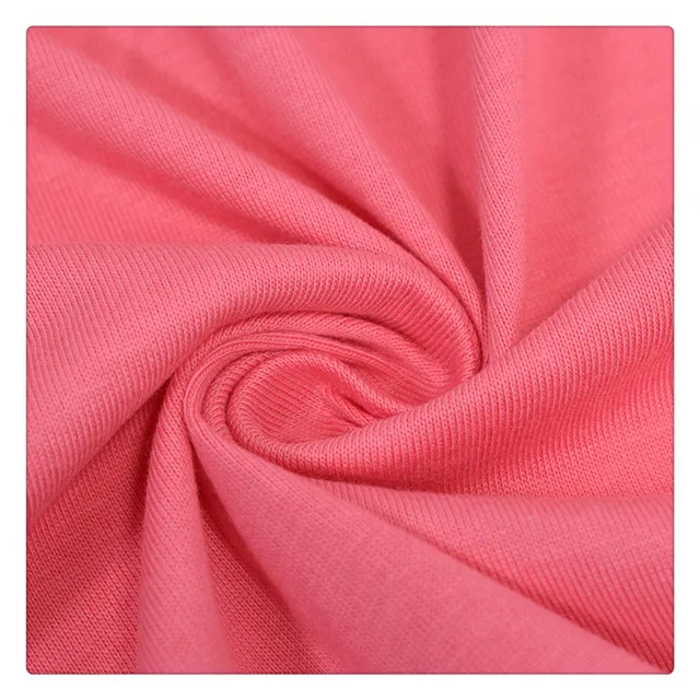 China Manufacture Wholesales Stocks Fast Delivery cotton tshirt fabric single jersey underwear sf001