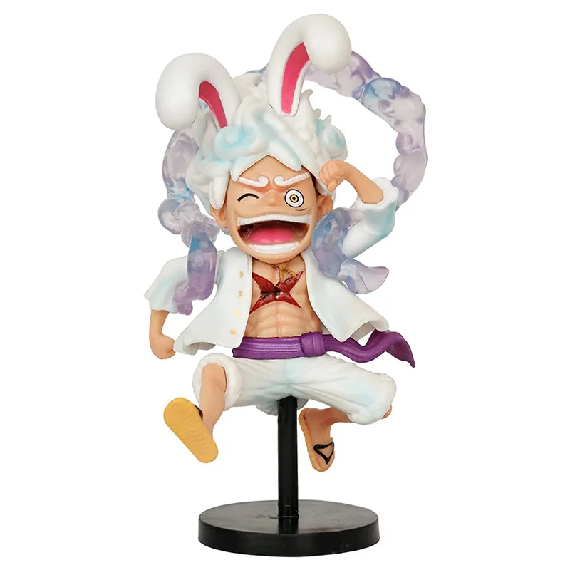 New Products 12cm PVC model toys anime figura one Pieces Nika Luffy Mini Action Figure Anime Cartoon Model Doll