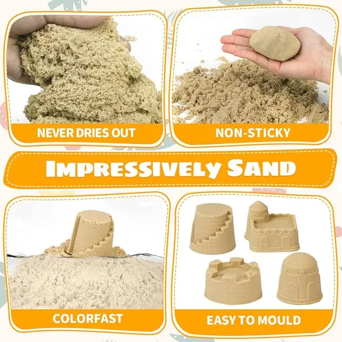 DIY Play  Building Castle  building Sand Construction Set