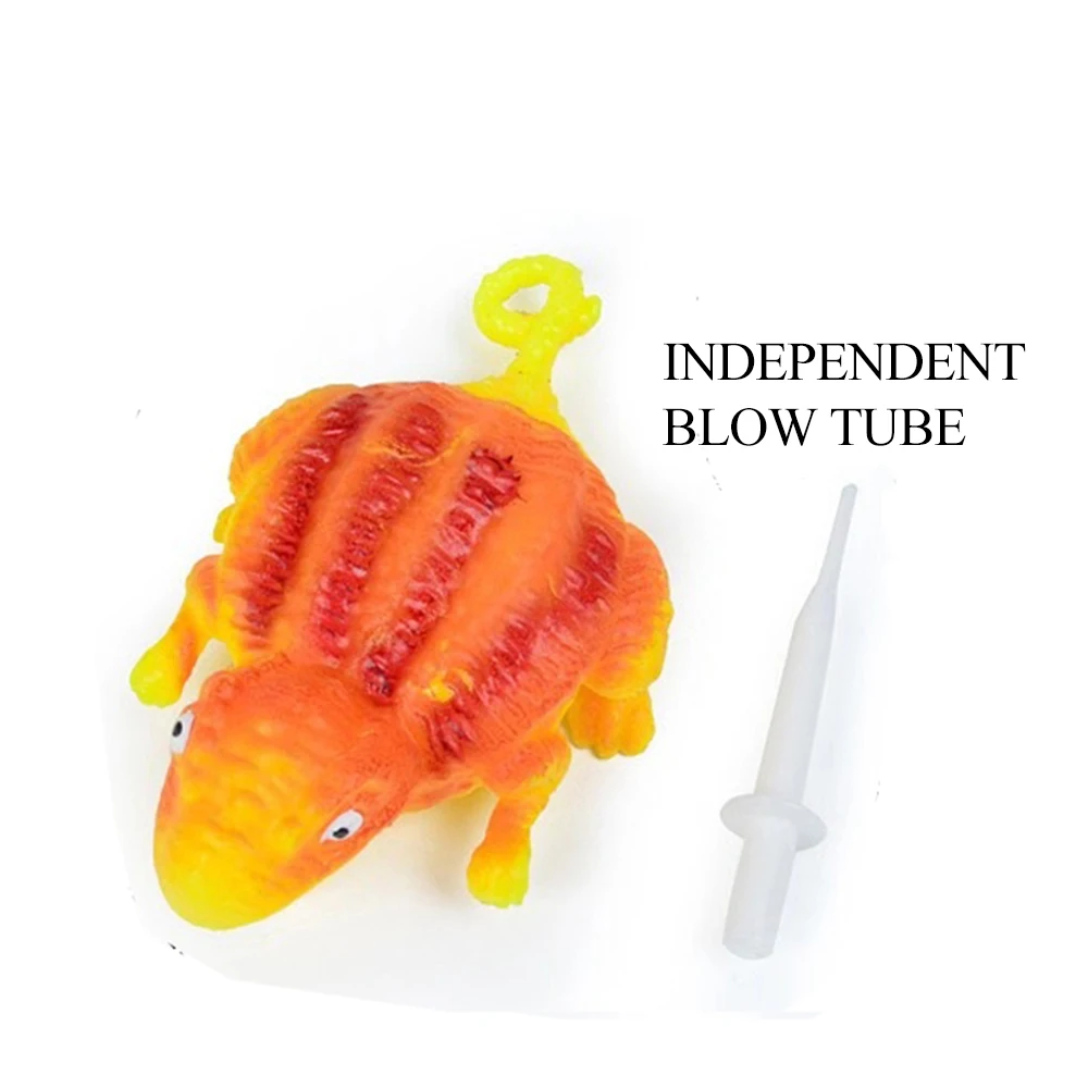 wholesale Dinosaur Squishy Toys Antistress Inflatable Autism Toy Squeeze Soft Ball Balloon Cute Funny Kids Gifts