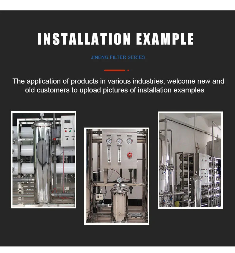 ss304 Stainless Steel Bag Filter Housing for water treatment 