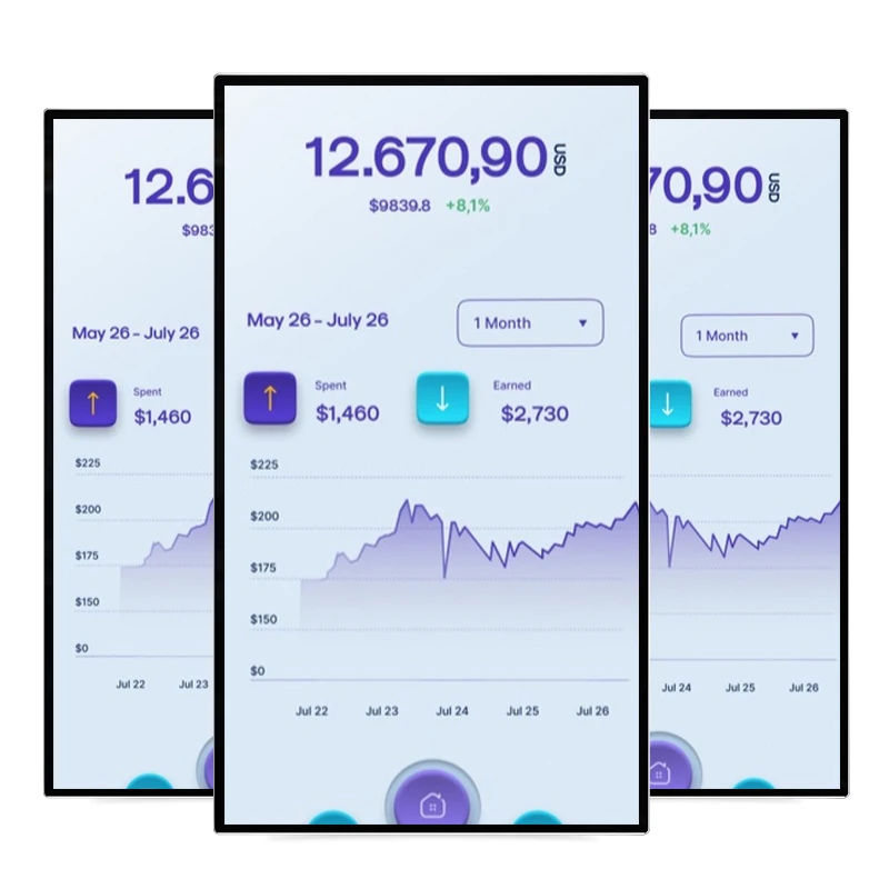 18.5 inch vertical LCD elevator digital signage display media player with CMS