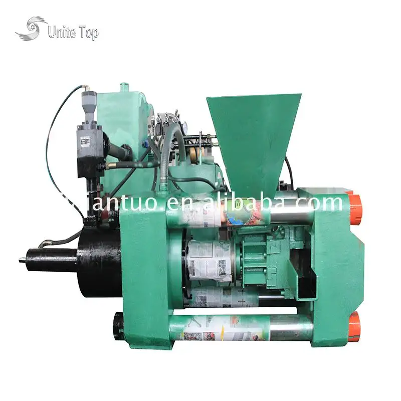 
Aluminum scrap chip briquette press machine 