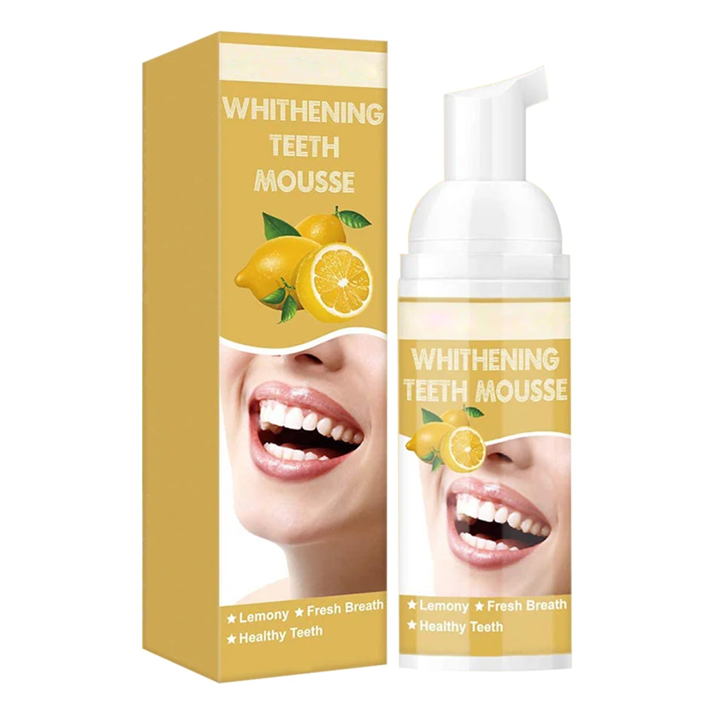 
Teeth Whitening Stain Removal Foam Toothpaste Cleansing Foam Toothpaste 