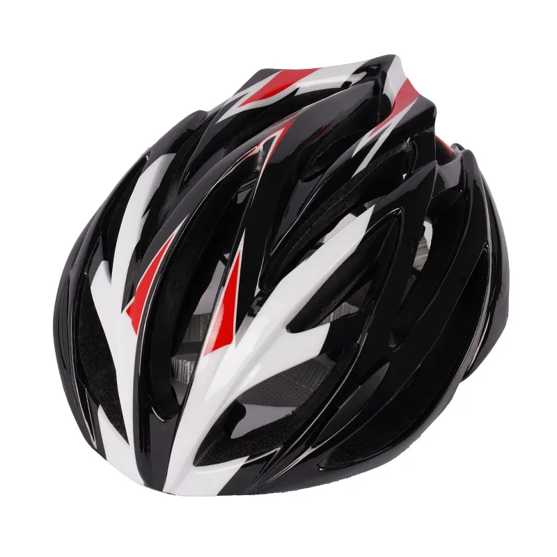 Custom Logo Unisex Ultralight Bicycle Helmet One-piece Cycling Head Guard Riding Sports Safety Helmet Adjustable MTB Bike Helmet