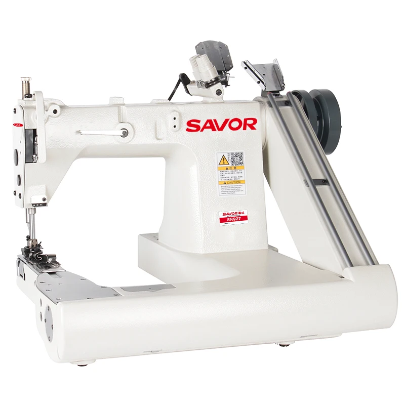 2 Needle Jeans Chain Stitch Feed Off The Arm Sewing Machine SR927