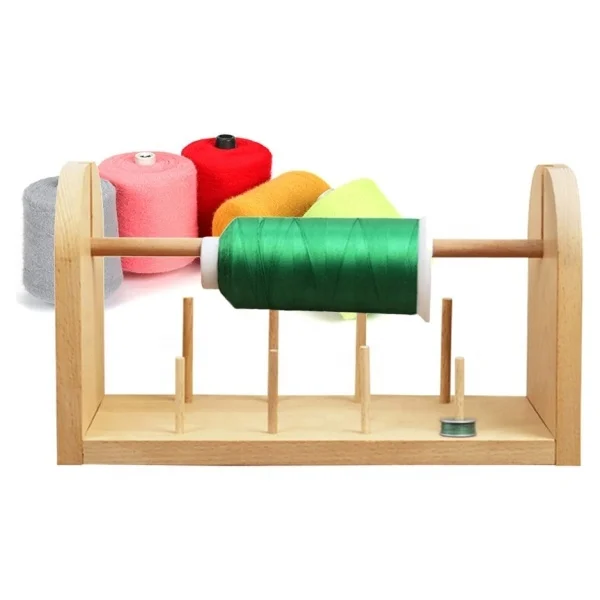 Деревянный держатель катушки пряжи