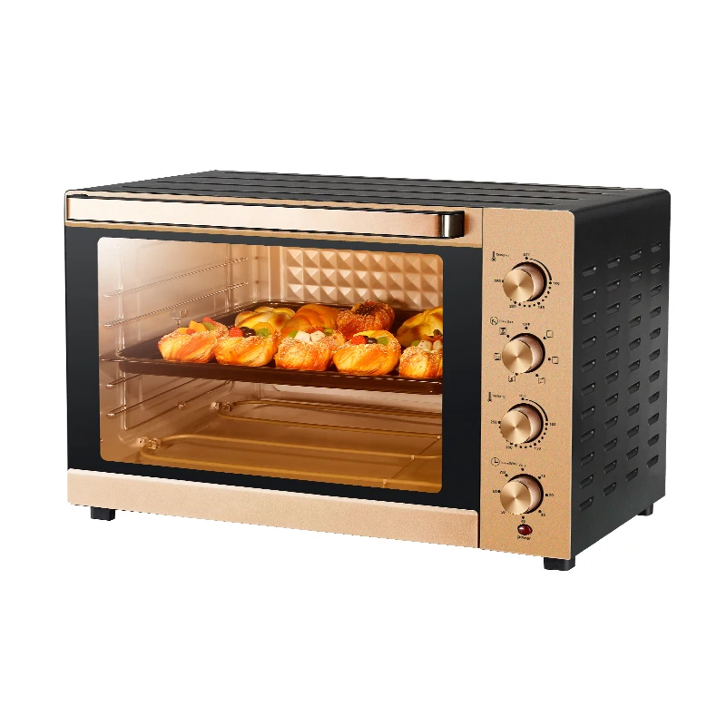 Factory direct multi-function electric oven 55L mini small oven home baking cake