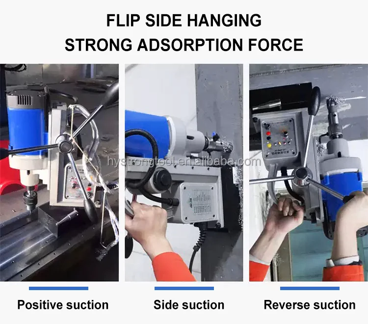 HYstrong Good Price Customized High Precisielectric power drill supplier 50mm drilling Magnetic base drill press HY5124
