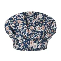 Printed Adjustable Button Work Hat Beauty Nurse Doctor Uniform Accessories Working Caps New cartoon Dentist  medical uniform