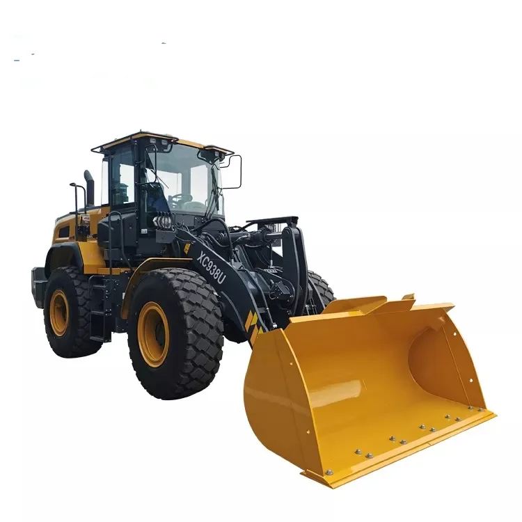 Powerful heavy duty construction machinery 9ton 5.4cbm bucket big wheel loader XC998