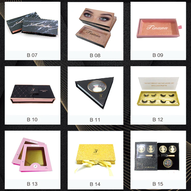 manufacturer 3d mink eyelashes 25mm lashes with lash packaging