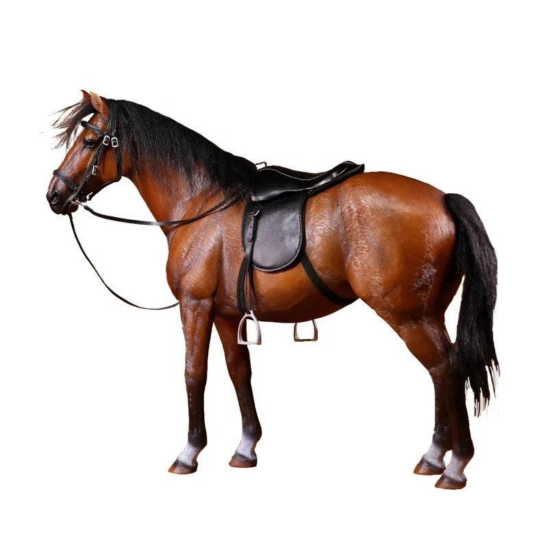 Realistic 3D Ultra-Detailed PVC Horse Sculpture 8-25cm Resin Crafts Home Decoration Eco-Friendly Collection Gift 25-36