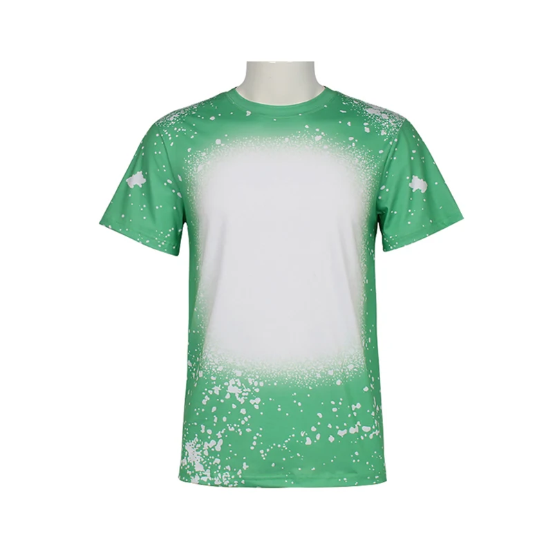 High Quality Wholesale 100% Polyester  Tshirts Sublimation T Shirts Plain Custom Printing Oversized White Blank T-shi