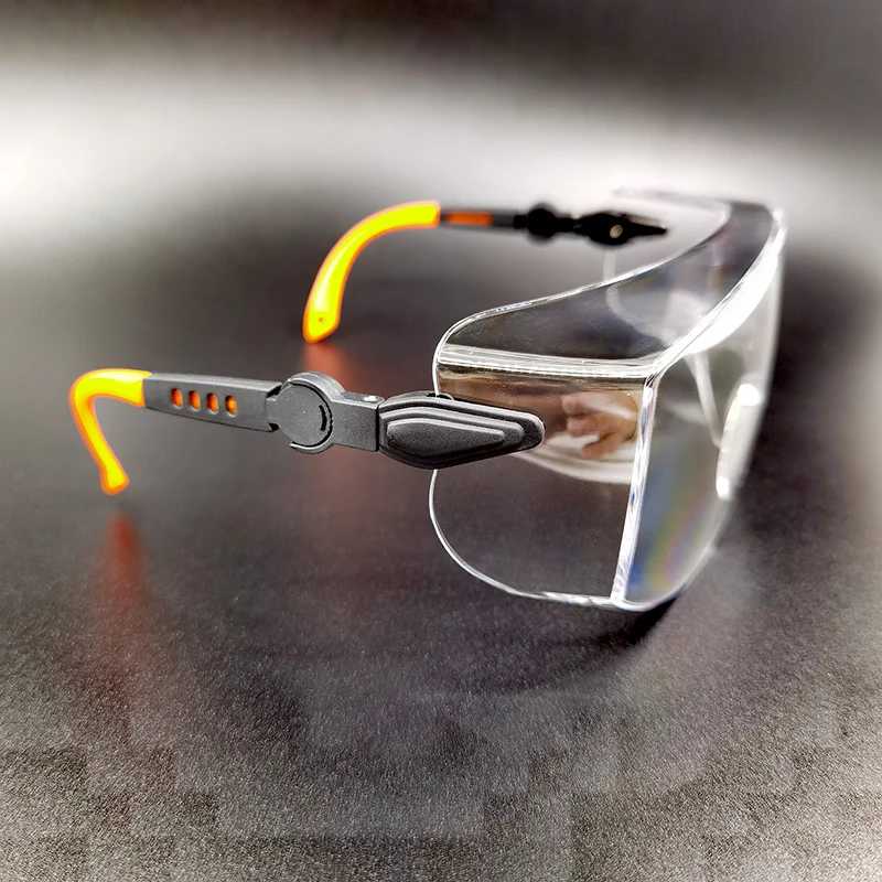 saftey glasses protection saftey glasses black colored anti fog saftey goggles glasses Clear Safety Spectacles