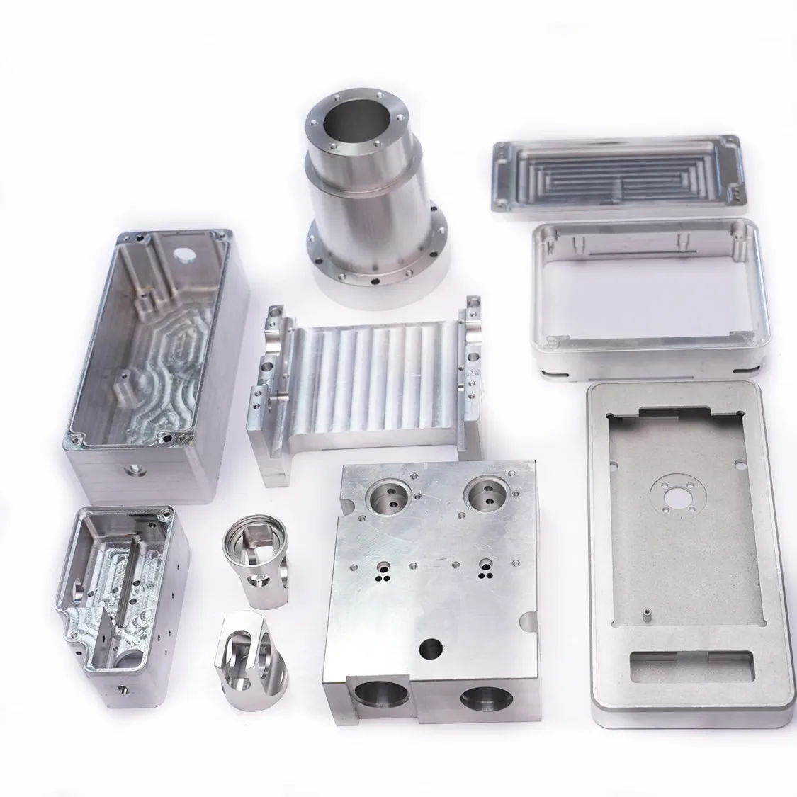 4 Axis 5 Axis Customized Precision CNC Milling Service Machining Metal Block 6061 6063 Machined Anodized Aluminum Parts