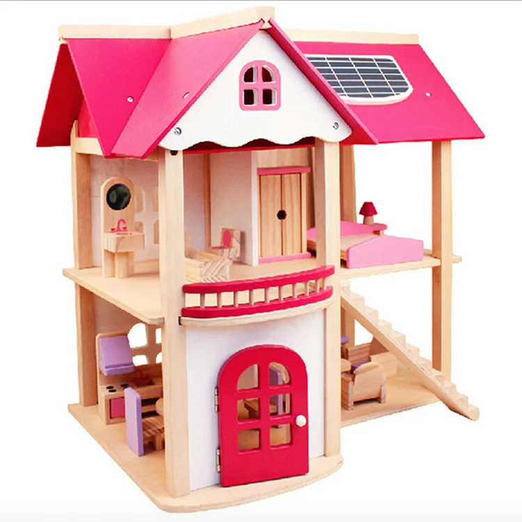  Обучающие игрушки Westshore Montessori наборы мебели игровое оборудование натуральный деревянный дом для детей мебель кукольного домика