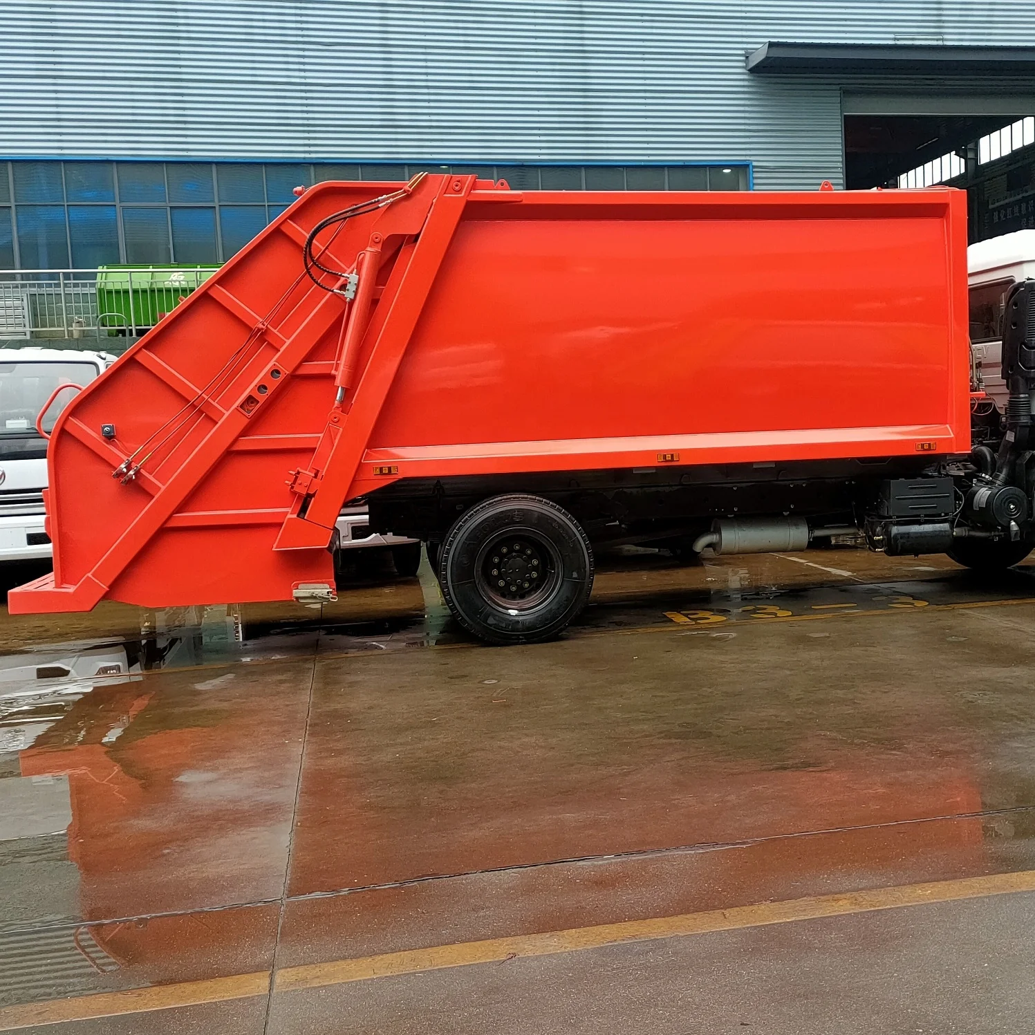 15m3 refuse collector compression garbage truck