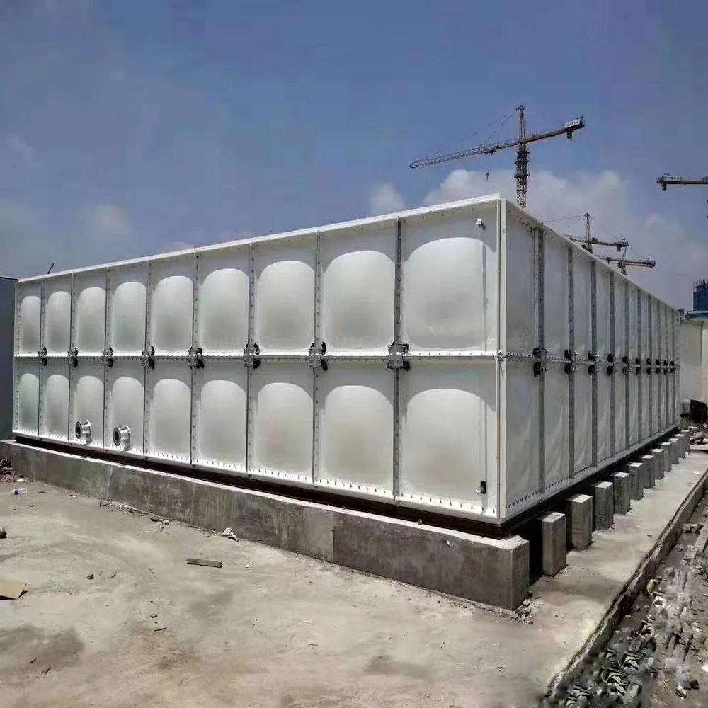 
Fiberglass Modular Square Shape panels Wholesale Price Sectional Water Storage Tank 