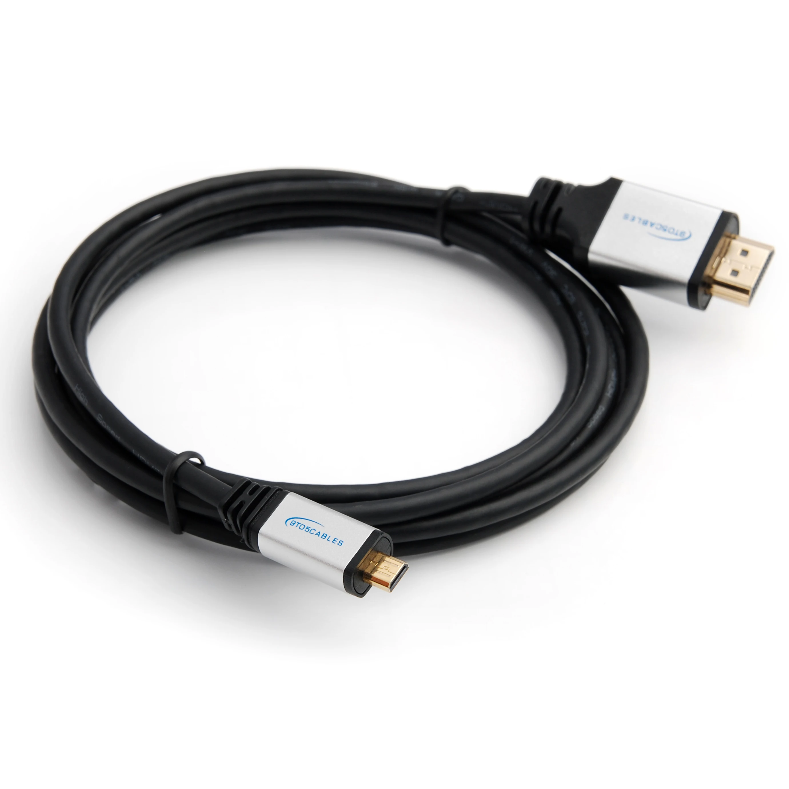 High Quality Hdmi to Micro Conversion Cable 19-pin Male to Male 24k Gold-plated DVD Player cabo