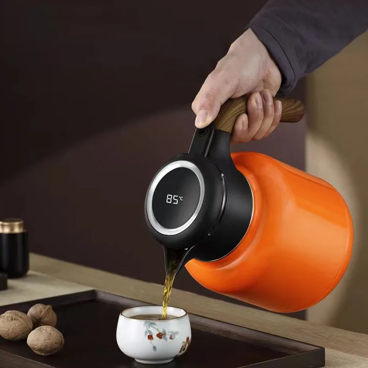 1.8 ml Smart Teapot with LED temperature display and tea infuser