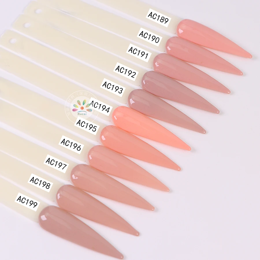 New Standard Fast Drying No Bubble Smooth Consistency Nude  Nail Cover Acrylic Powder