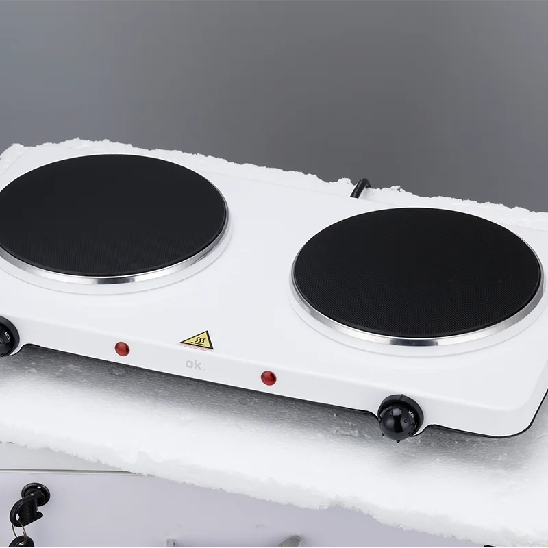Popular Product Double Burner Induction Cooktop Electric Hot Plate Two Plate Ceramic Plate Stove