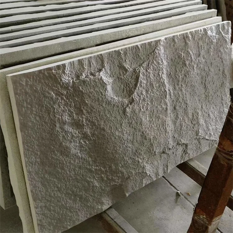Mushroom Polyurethaan Wall Panels artifical cultural stone decorative artificial 3d pu faux stone wall panels
