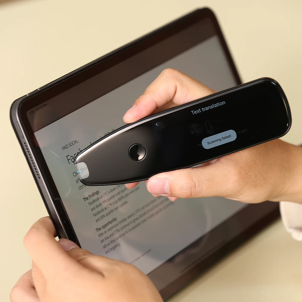 OEM ODM Smart Digital  WIFI OCR English Speaking language machine AI smart Translator scan reader Pen