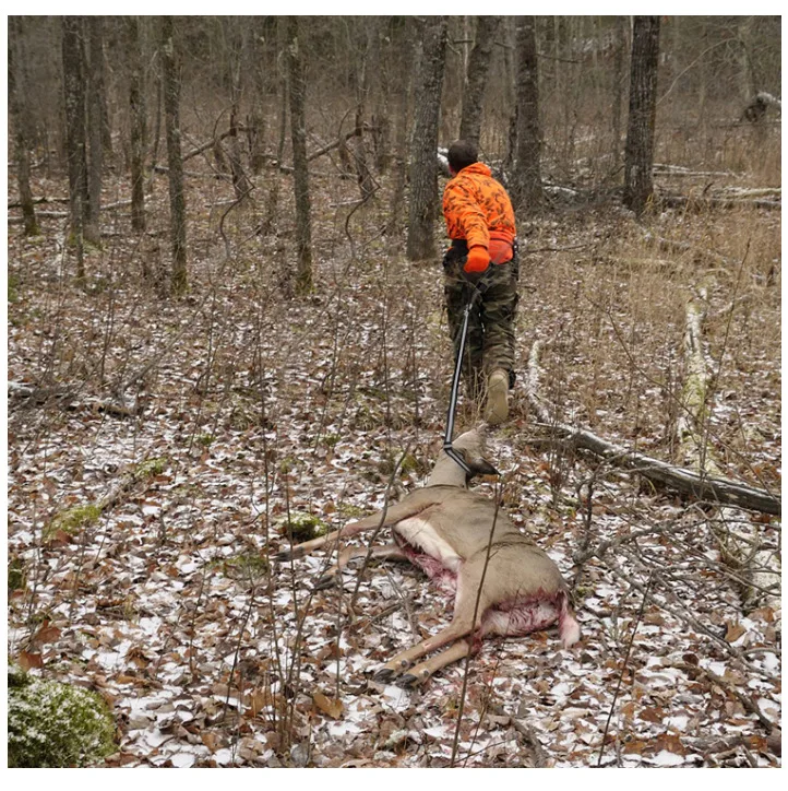 Deer Drag Rope With ReflectiveTape Deer Rope Antler Belt Nylon Gear Deer Pulling Outdoor Accessories Outdoors Gear Accessories