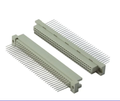 Electric connector 2.54mm three row Straight 180 degree 2*24p female eurocard DIN41612